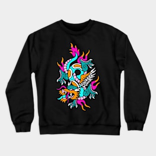 Dragon neon Crewneck Sweatshirt